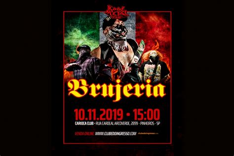 BRUJERIA É A ATRAÇÃO PRINCIPAL DO KOOL METAL FEST 2019 EM SÃO PAULO