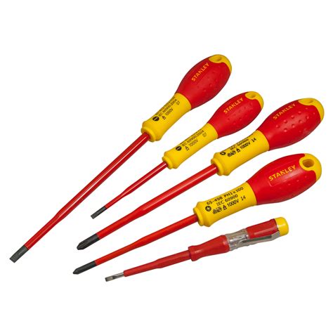 Stanley Fatmax Piece Slim Vde Screwdriver Set Bunnings Warehouse