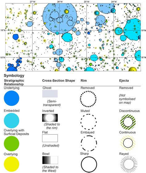 Sample Map And Symbology A Sample Version Of The Main Map Showing The