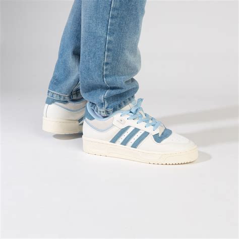 Adidas Rivalry Low Off White Clear Sky Orbit Grey Ie In