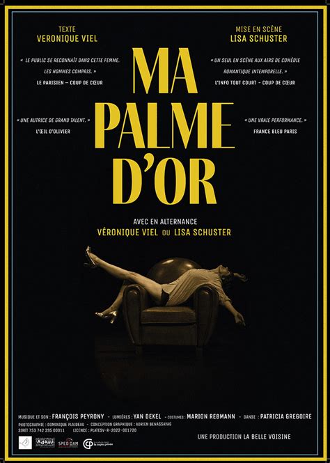 Ma Palme D Or Veroniqe Viel Spectacle Humour A Knutange