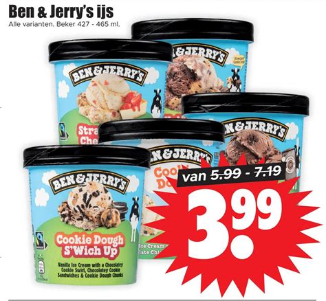 Ben Jerry S Ijs Aanbieding Bij Dirk