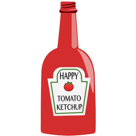 Ketchup Bottle SVG