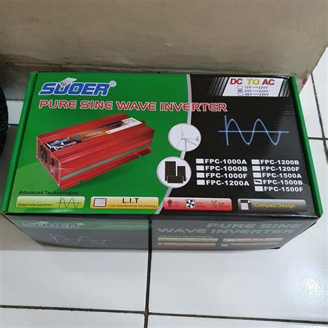 Jual Suoer Pure Sine Wave Inverter Watt Psw Inverter W V Fpc