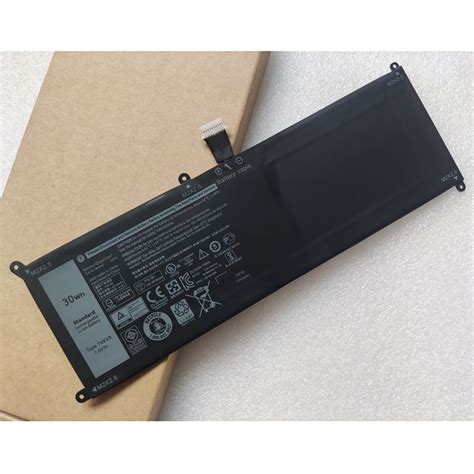 Bateria De Notebook 7VKV9 9TV5X T02H001 0V55D0 Original 7 6V 30Wh Para