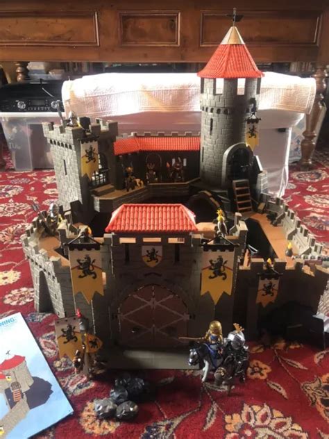 PLAYMOBIL CHEVALIER CHÂTEAU Fort EUR 55 00 PicClick FR