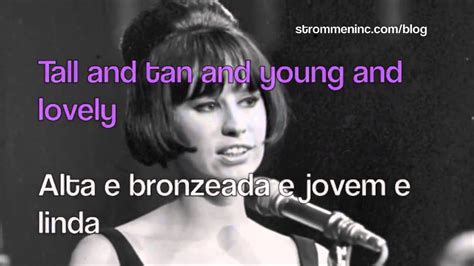 Astrud Gilberto Stan Getz The Girl From Ipanema English And