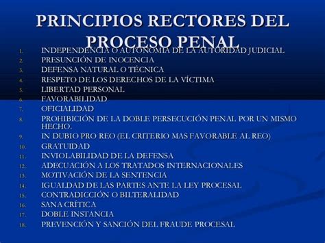 Derecho Procesal Penal I