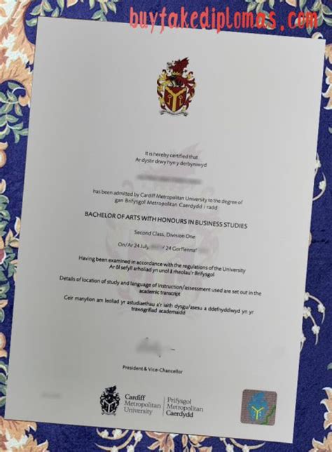 Fake Cardiff Metropolitan University Degree Buy Fake Diplomas High