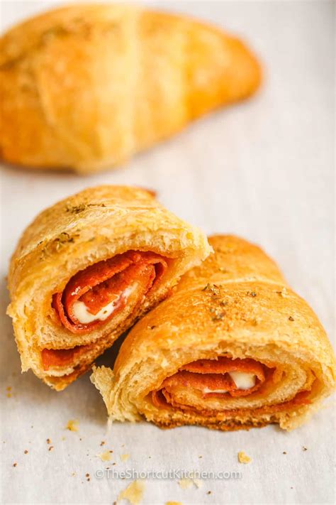 Pepperoni Pizza Rolls Ready In Less Than 30 Mins The Shortcut Kitchen