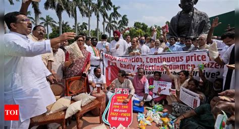 Congress Congress To Gherao Pms House March To Rashtrapati Bhavan On