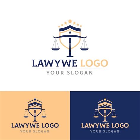 Logotipo De Derecho Y Abogado Elegante Dise O De Logotipo Vectorial De