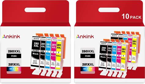 Amazon Ankink Compatible Ink Cartridge Replacement For Canon