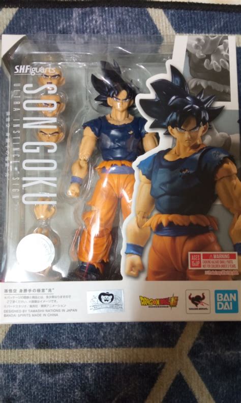 Shf Goku Ui Sign Hobbies And Toys Toys And Games On Carousell