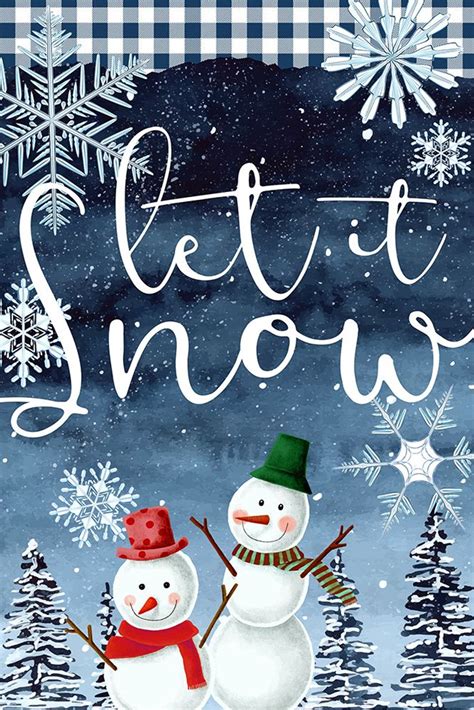 Let It Snow Poster Print Kimberly Allen Varpdxkarc3058a Posterazzi