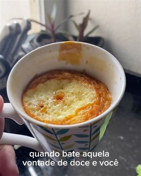 Bruna Receitas On Instagram Pudim De Caneca Em Apenas Minutos