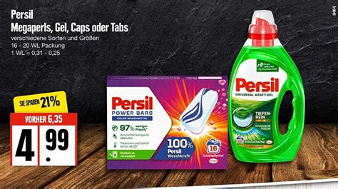 Persil Megaperls Gel Caps Oder Tabs Angebot Bei E Center Prospekte De