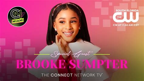 BROOKE SUMPTER TALKS DESIGN ON THE CW MIAMI YouTube