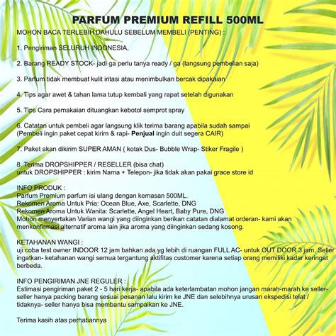 29 Kumpulan Kata Kata Promosi Parfum Psychology Stefi