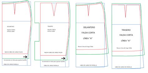 Dise Ando A Tu Medida Diferentes Ajustes Para Faldas Tipo Sastre