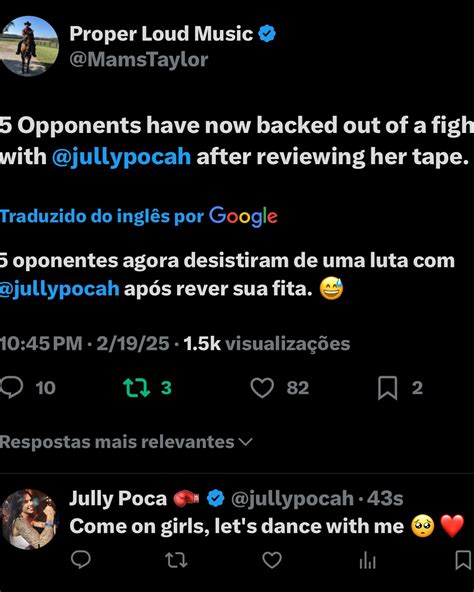 Jully Poca | 12/04 na Inglaterra/ não é que depois de meses e várias