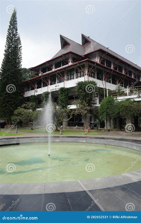 Iconic Place in the Bandung Institute of Technology (ITB) Campus Stock Image - Image of ...