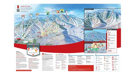 Sunday River Ski Map And Resort Information - Free Piste Map