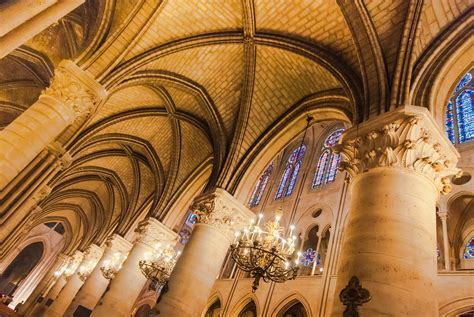 Lateral Nave Of Notre Dame De Paris Julian Corlaci