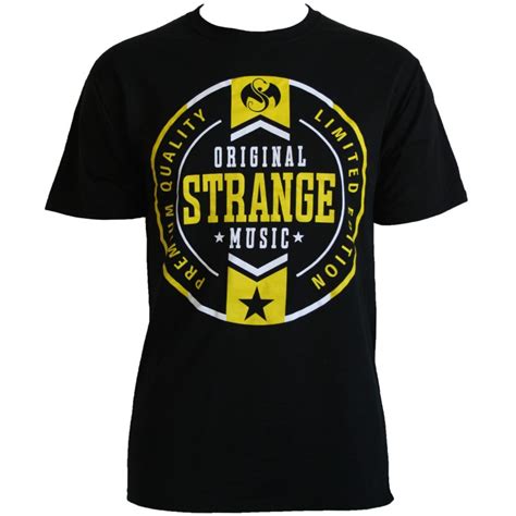 Strange Music Black Limited Edition T Shirt