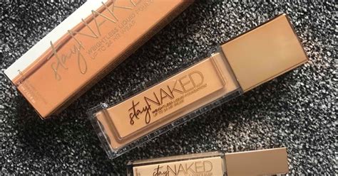 REVIEW OF THE NEW URBAN DECAY STAY NAKED FOUNDATION AND CONCEALER YAY