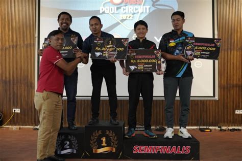 Hasil Final POBSI Pool Circuit Seri IV 2022 Menangi Derby Mantra Feri