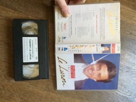 CASSETTE VIDEO VHS HUMOUR THIERRY LE LURON Les Geants Du Music Hall 1