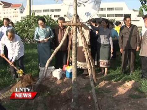 Lao News On Lntv Laos Will Have More New Tree Planting This Year