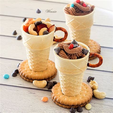 Edible Dessert Cups | Recipe | Desserts, Dessert cups, Delicious desserts