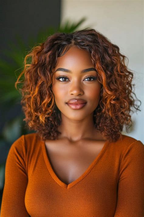 Jaw Dropping Fall Hair Colors For Women With Dark Skin Tones