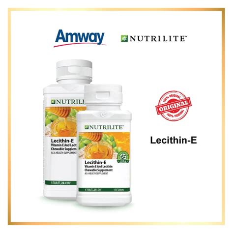 Amway Nutrilite Lecithin E Shopee Malaysia