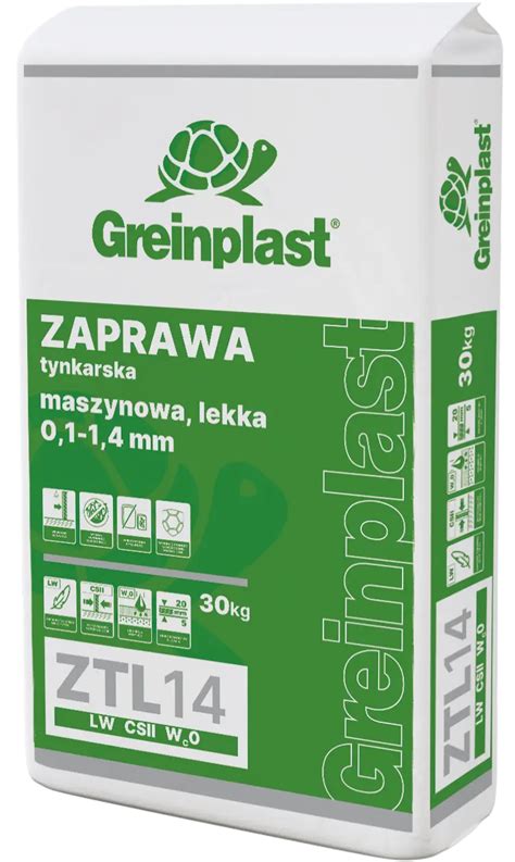 Chemia Budowlana Zaprawa Tynkarska Lekka Greinplast Ztl