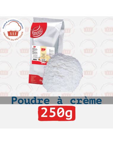 Poudre à crème 250 gramme pour préparation de crème pâtissière