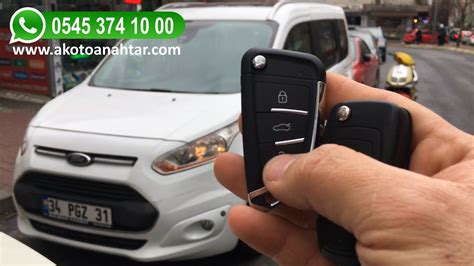 FORD TOURNEO CONNET YEDEK ANAHTAR YAPIMI Çoğaltma Kodlama Kopyalama