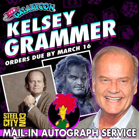 Kelsey Grammer Mail-In Autograph Service: Orders Due March 16th