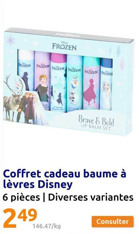 Promo Coffret Cadeau Baume à Lèvres Disney chez Action iCatalogue fr