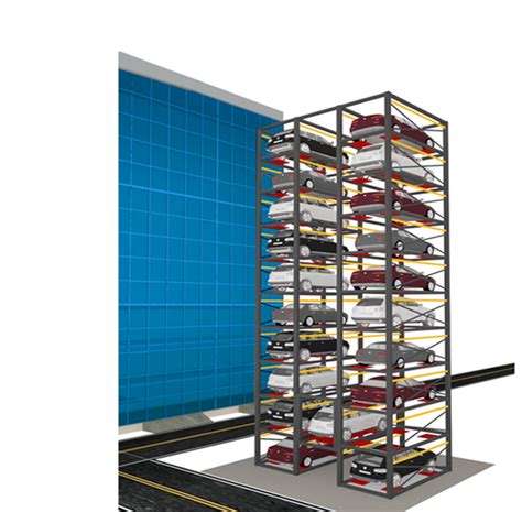 Tower Parking System | Tower Car Parking - Mekark MLCP