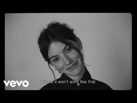 Gracie Abrams I Know It Wont Work Chords Lyrics Video