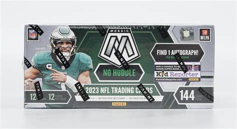 2023 Panini Mosaic No Huddle Football Hobby Box