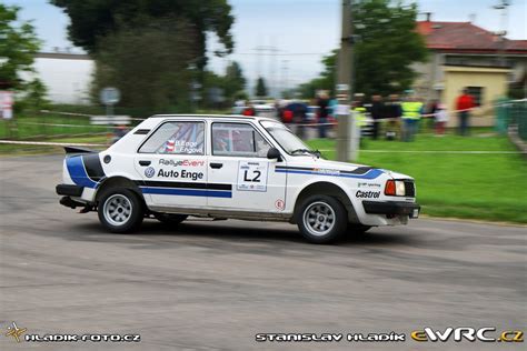 Enge Břetislav Engová Lucie Škoda 130 LR Rallye Železné hory 2014