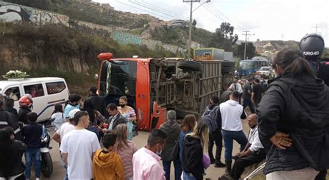 Grave Accidente De Bus Intermunicipal En El Sur De Bogotá