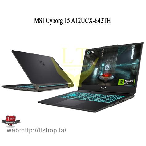 MSI Cyborg 15 A12UCX 642TH Core I5 12450H RTX2050 4GB