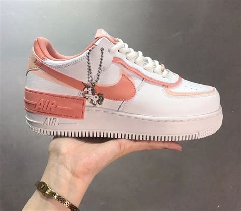 Nike Air Force 1 Shadow (Peach), Women's Fashion, Shoes, Sneakers on ...