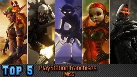 Top 5 Playstation Franchises I Miss Youtube