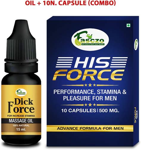 Fasczo His Force Ling Capsule Sex Capsule Sex Power Oil Extra Fun Price